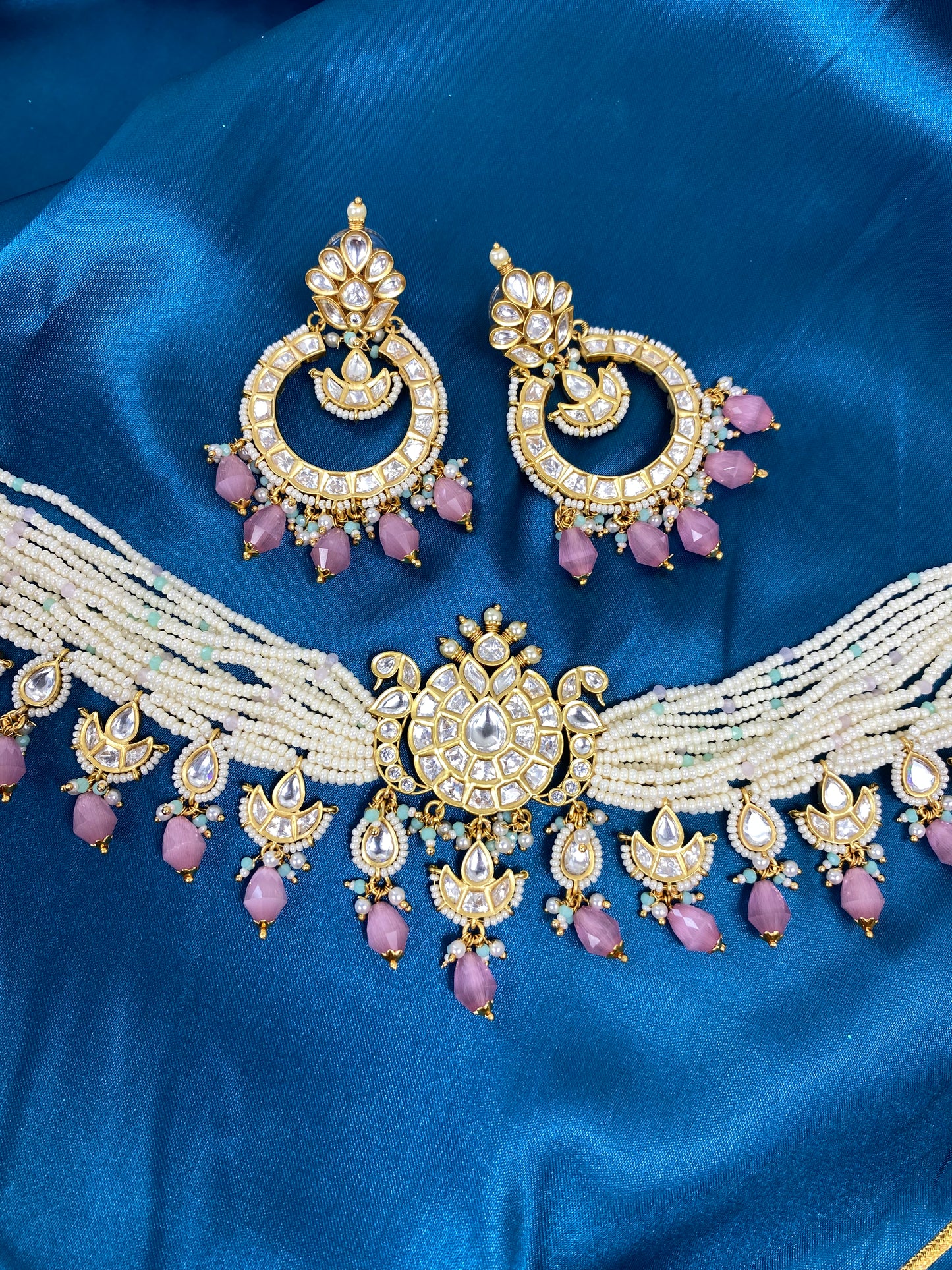 FMC1121 - Uncut Kundan Necklace