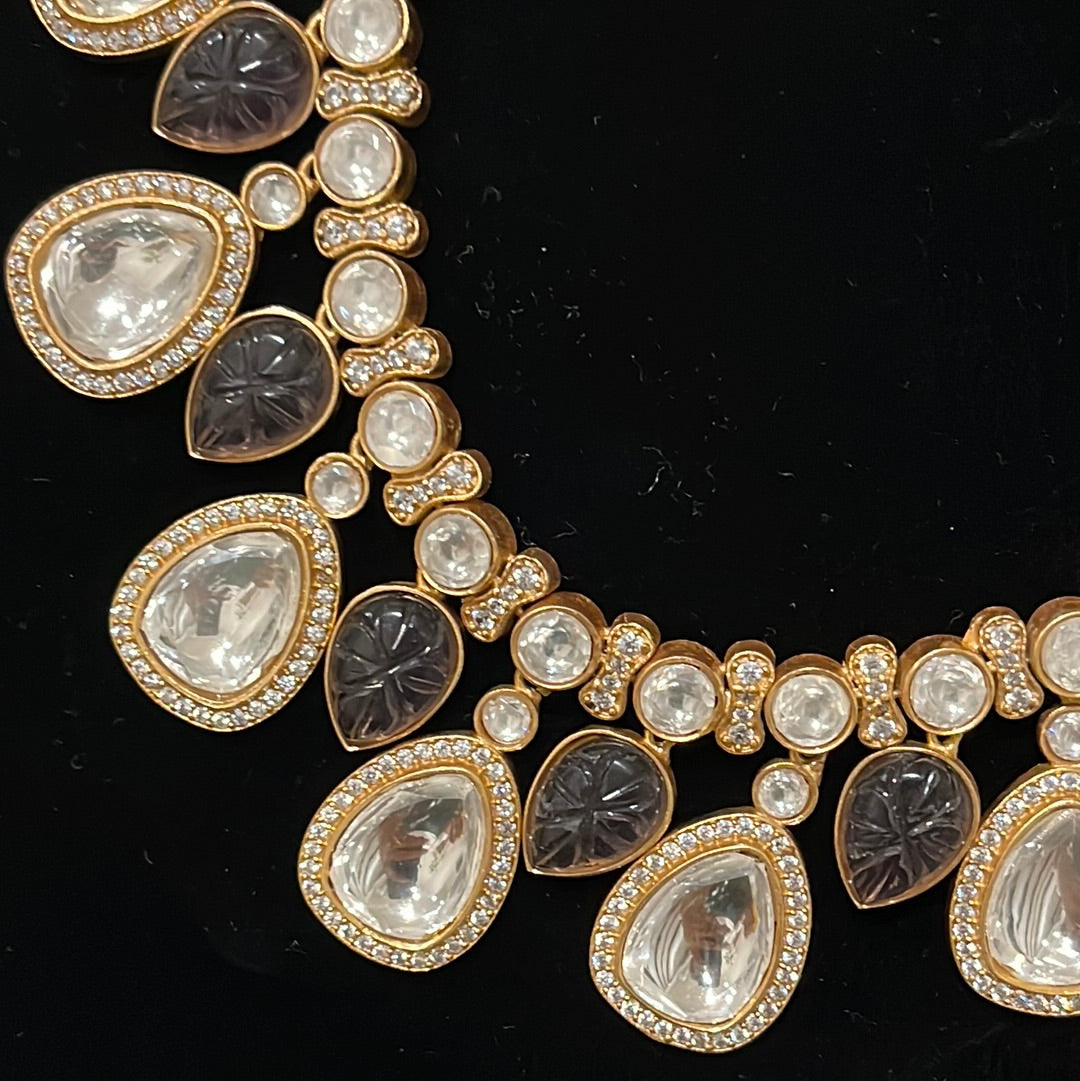 FMC111 - Pachi Kundan Necklace