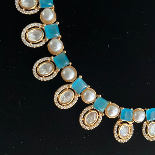 FMC160 - Uncut Kundan Necklace - $24 OFF