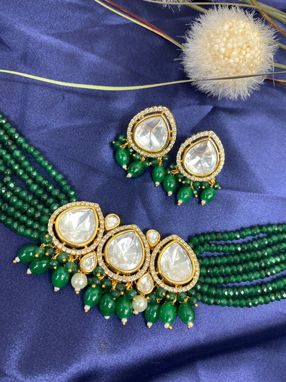 IVORY - Uncut Kundan Necklace