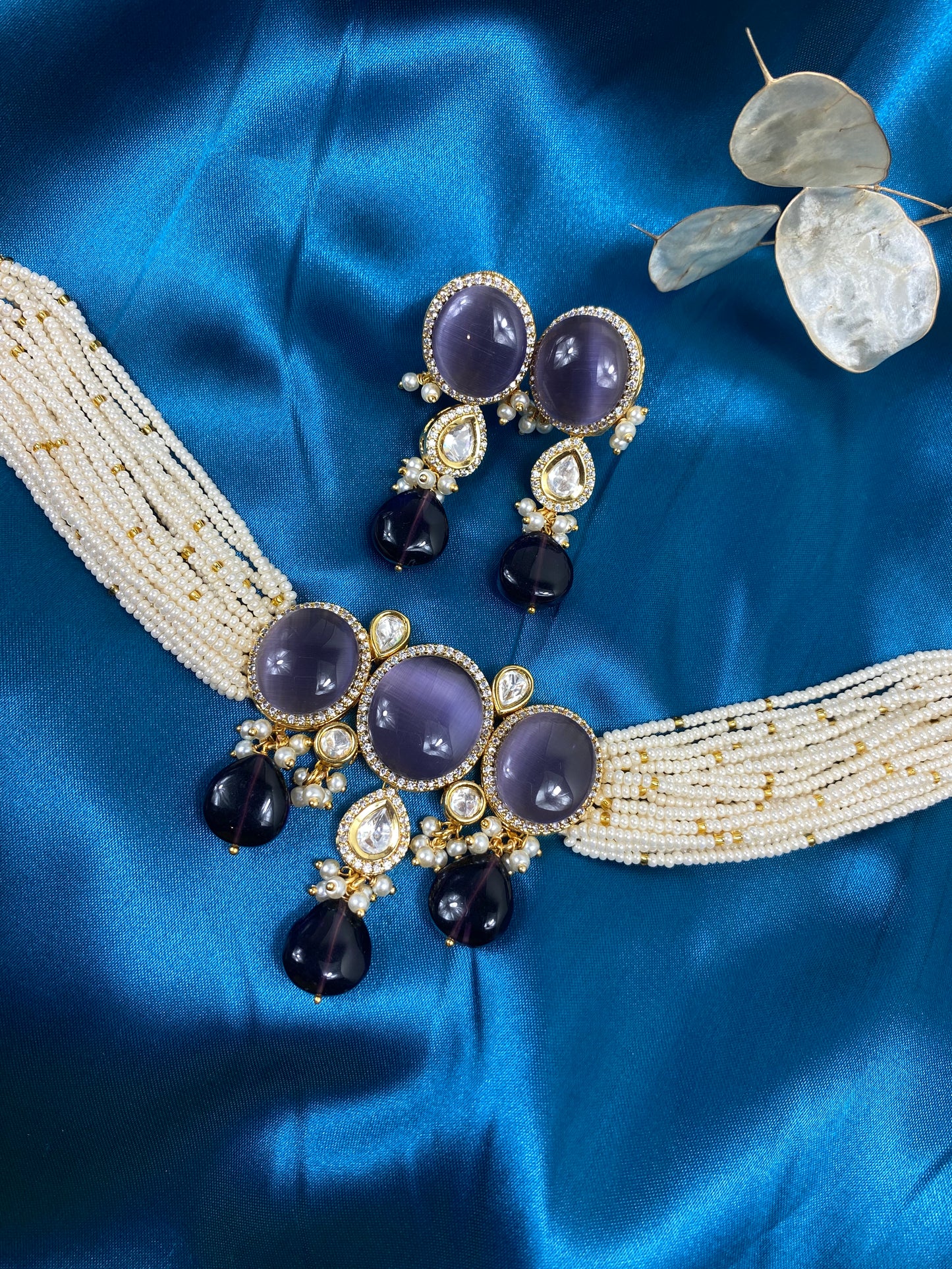 FMC108 - Uncut Kundan Necklace