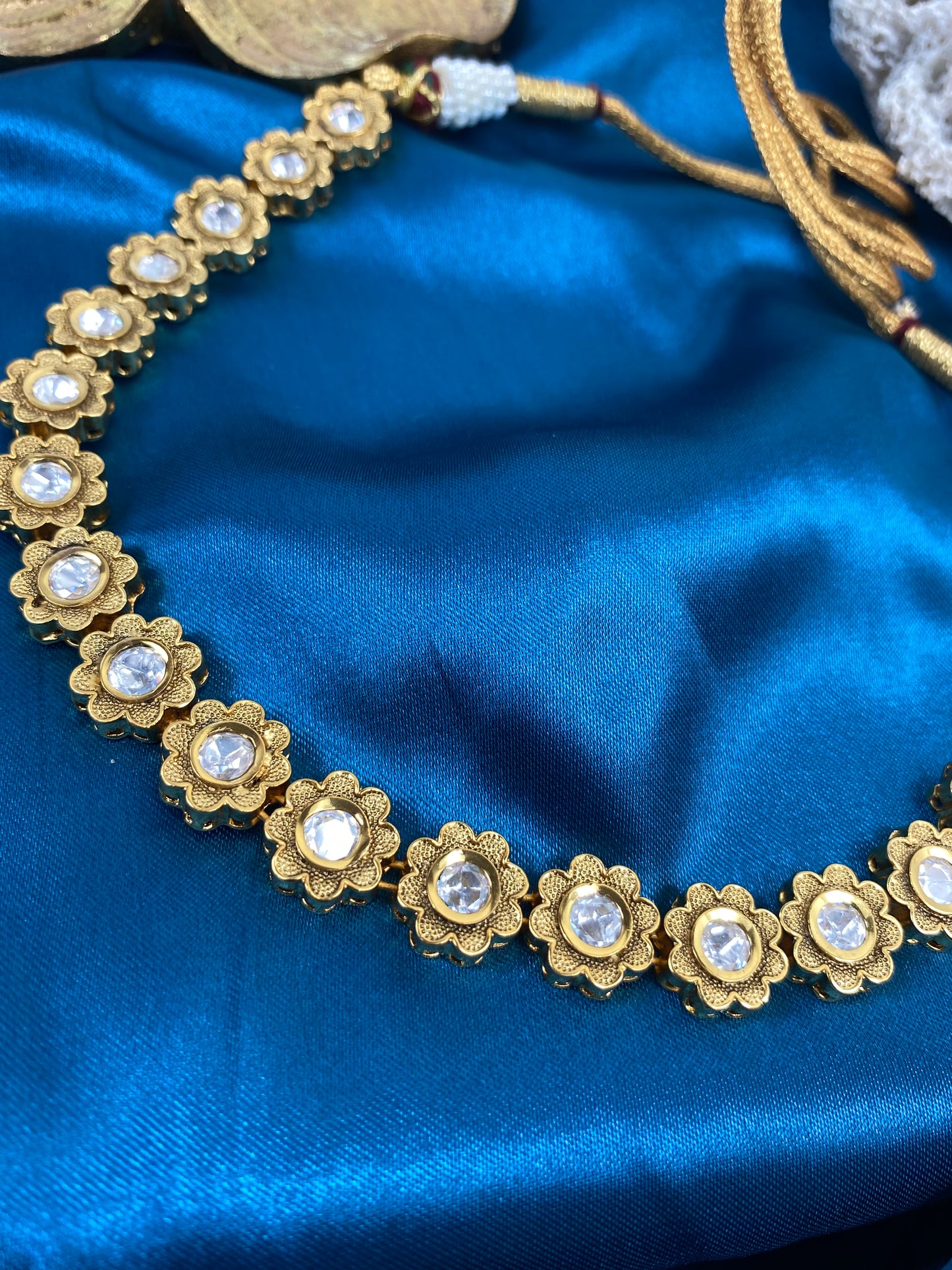 DOLMA - Uncut Kundan Necklace