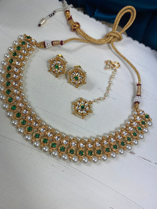 ASPEN - Uncut Kundan Necklace