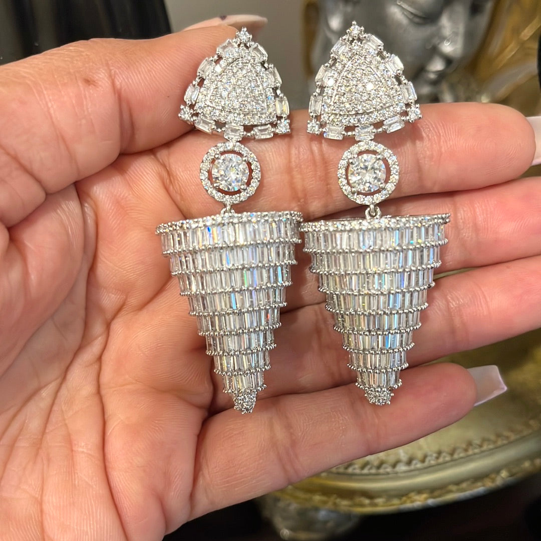 FMC037 - AD Jhumki Earrings