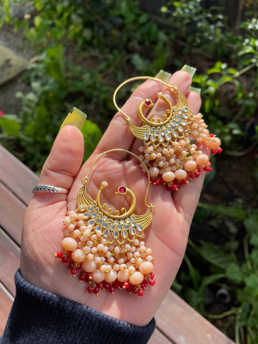 Ahilya - Peacock Earrings