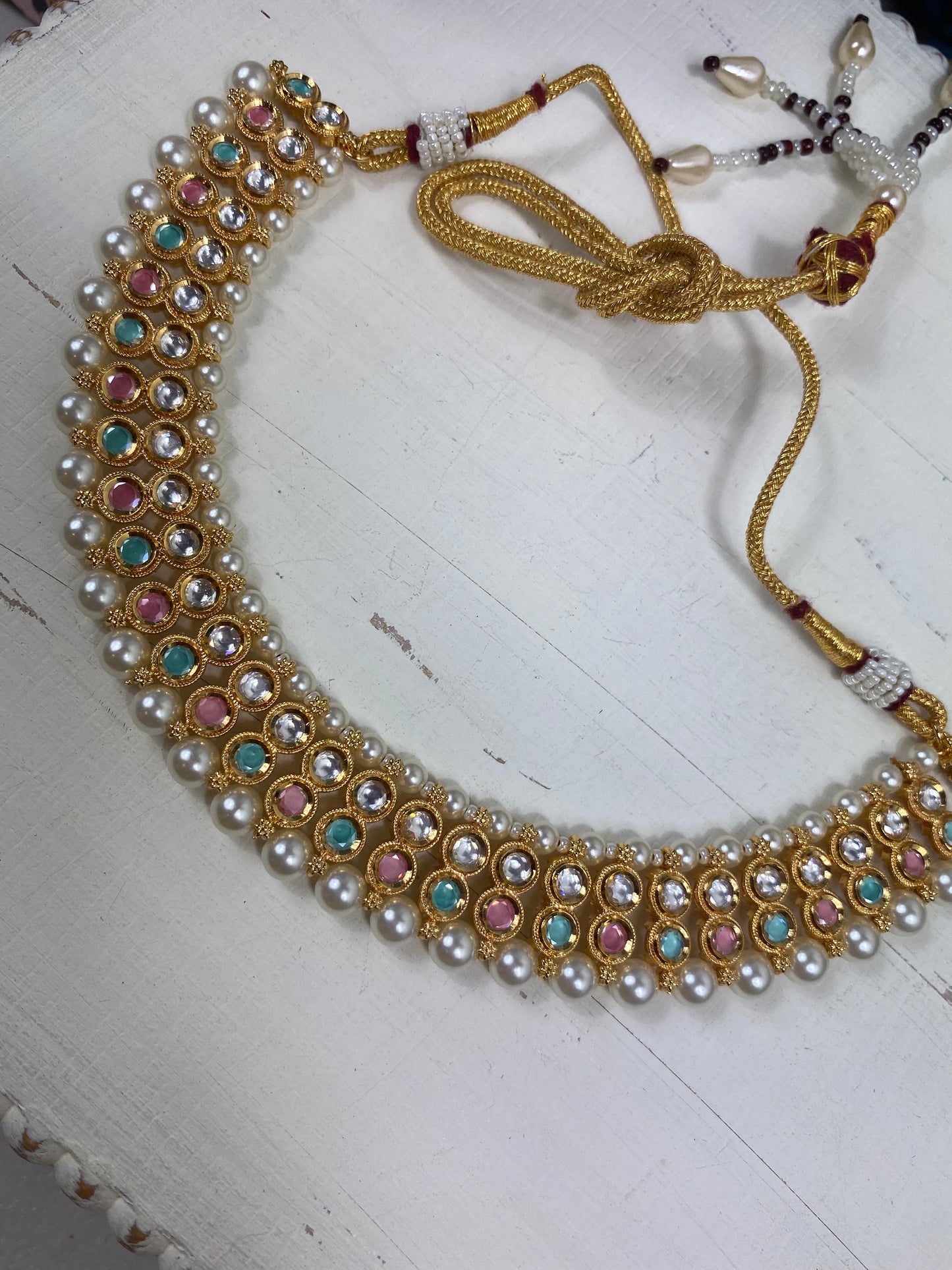 ASPEN - Uncut Kundan Necklace - $31 OFF