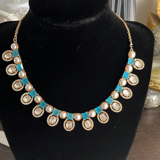 FMC160 - Uncut Kundan Necklace - $24 OFF