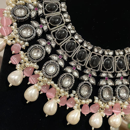 FMC179 - Uncut Kundan Necklace - $50 OFF