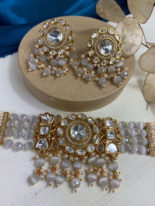 ARCHIE - Uncut Kundan Necklace