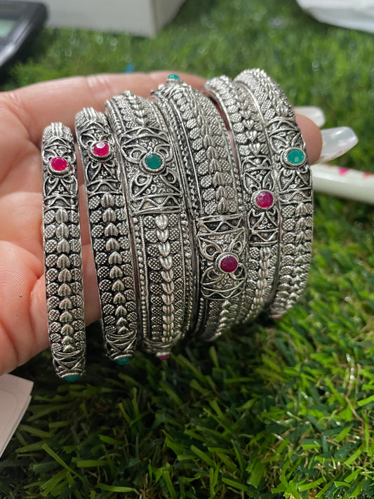 Boho - Oxidised bangles