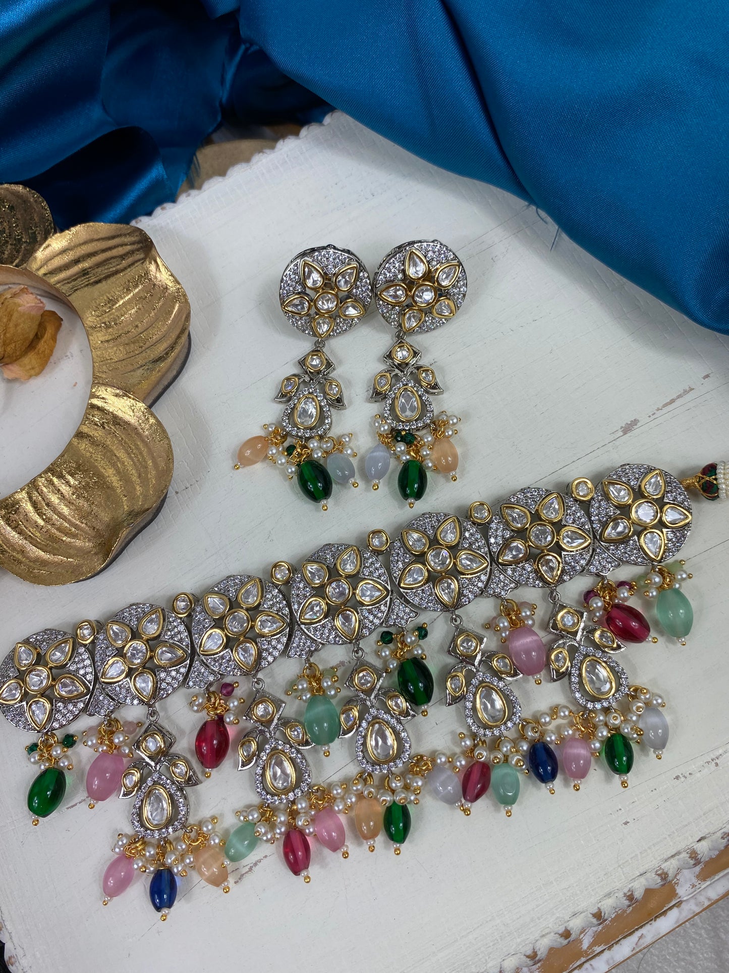 Beeba Ver. II - Uncut Kundan Necklace