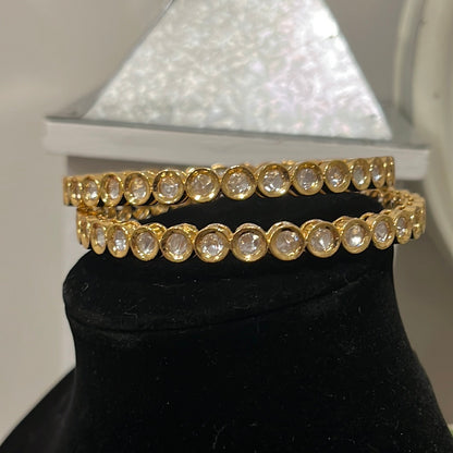 FMC117 - Uncut Kundan Kangan Bangles