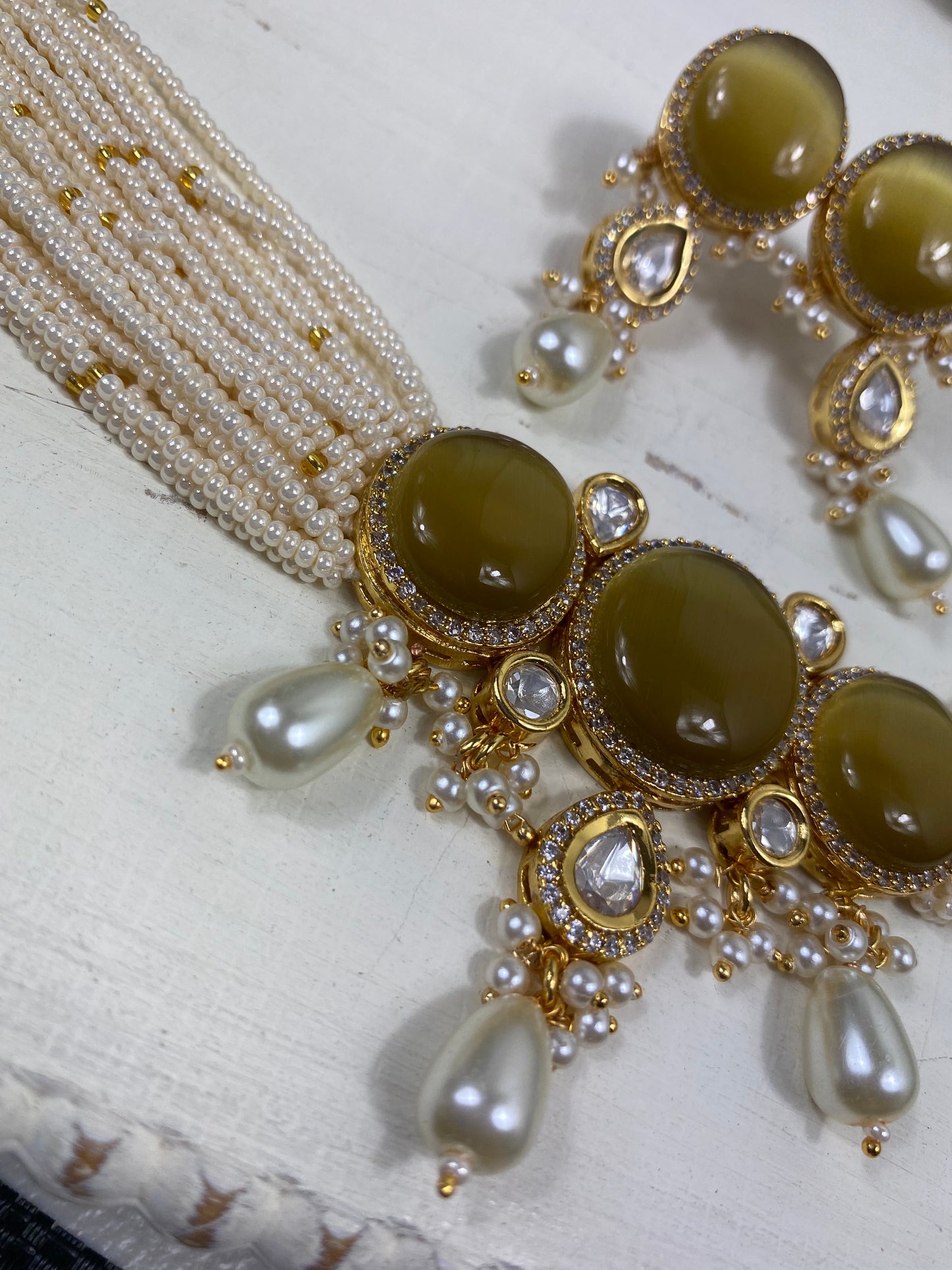 FMC108 - Uncut Kundan Necklace