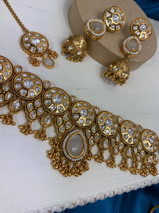 FMC206 - Uncut Kundan Necklace