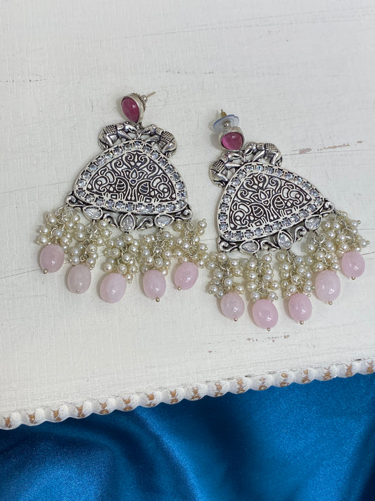 SAPAN - Uncut Kundan Earrings - $12 OFF