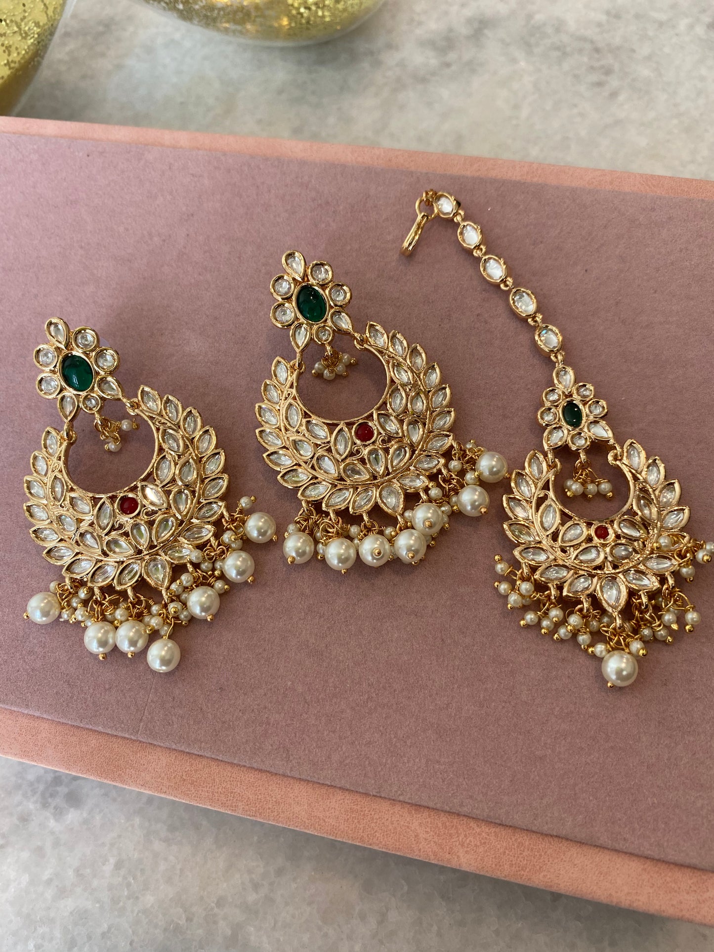 Davina- uncut kundan necklace